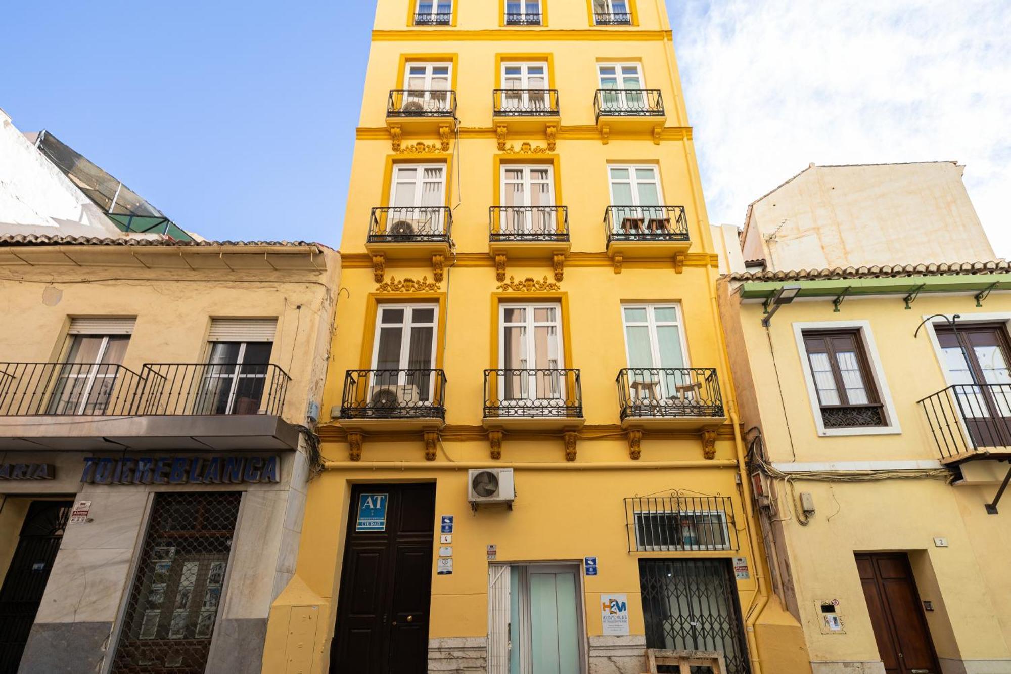 Leilighet Holidays2malaga Dos Aceras In Old Town & High Speed Wifi